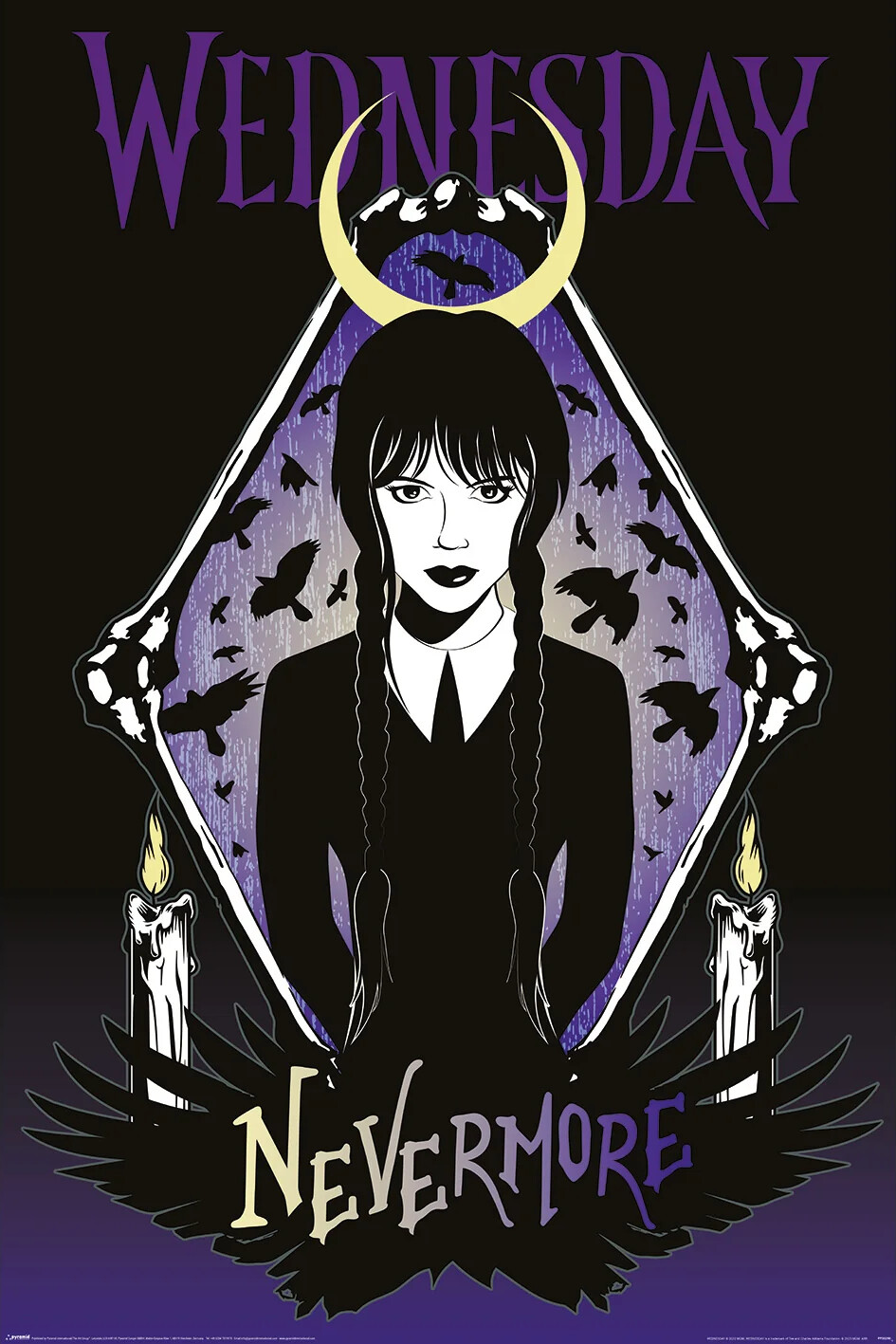 Wednesday Raven 61×91,5cm PP35290