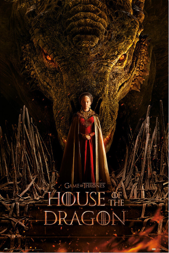 House of the Dragon Rhaenyra Targaryen 61×91,5cm GPE5701