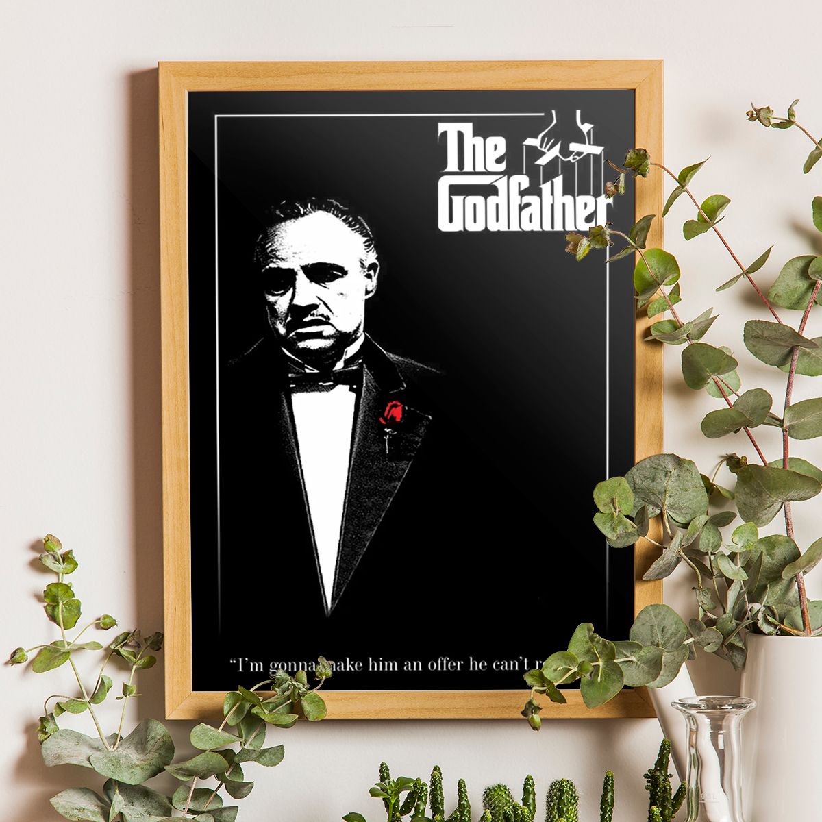 The Godfather Red Rose 61×91,5cm PP30558