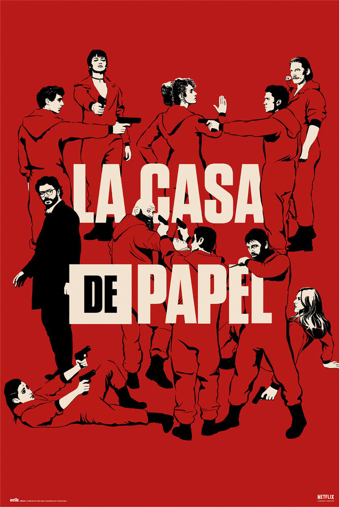 La Casa de Papel Characters 61×91,5cm GPE5483