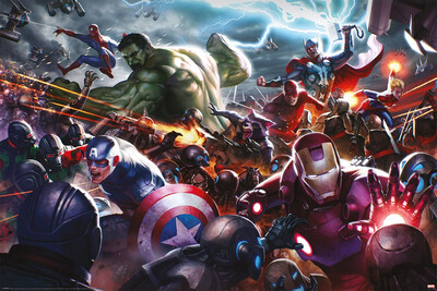Marvel Future Fight Heroes Assault 61×91,5cm PP35016 Marvel Future Fight Heroes Assault 61×91,5cm PP35016