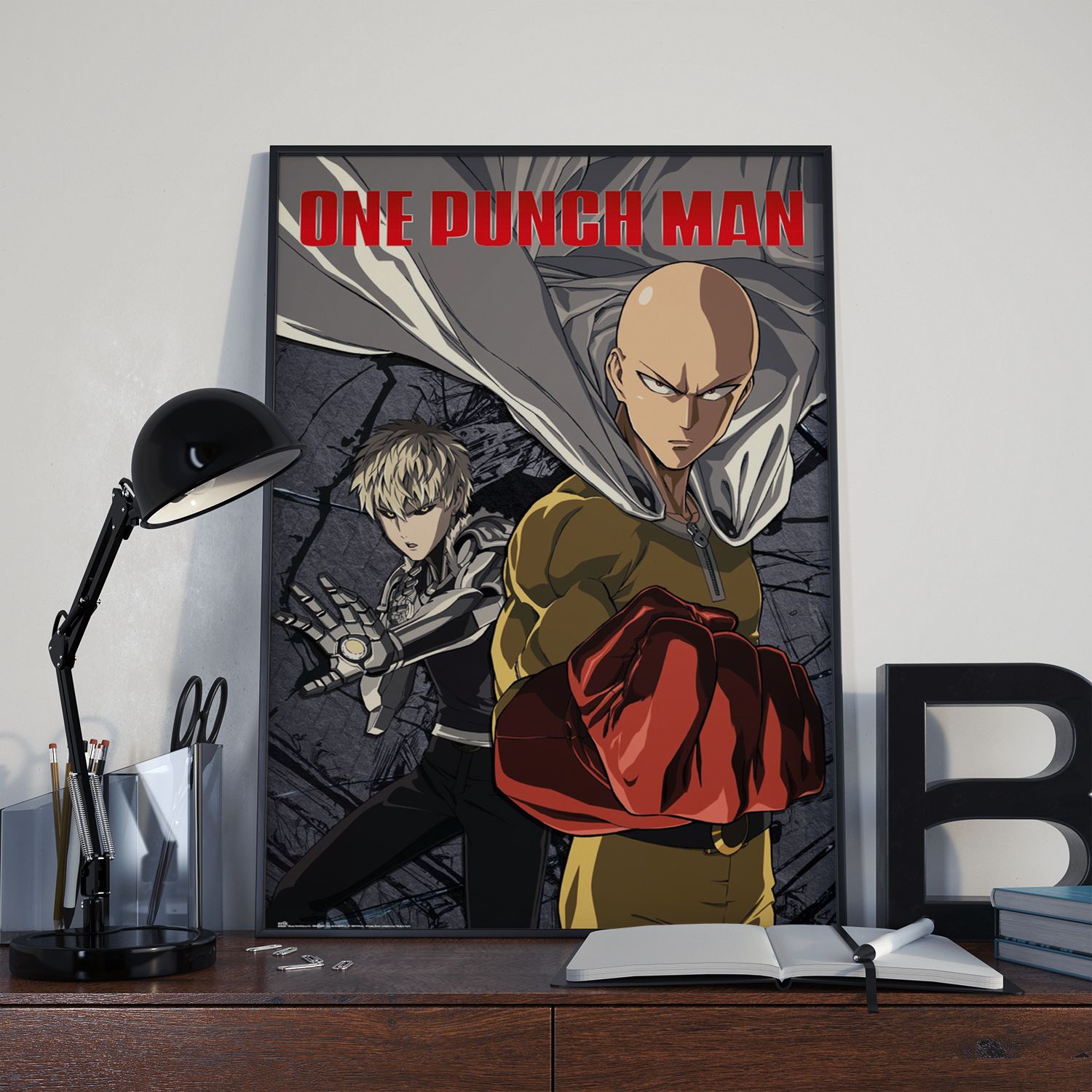 One Punch Man Saitama &amp; Genos 61×91,5cm GPE5621
