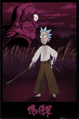 Rick and Morty Samurai Rick 61×91,5cm PP34909