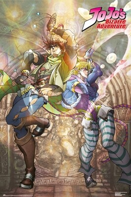 JoJo’s Bizarre Adventure Joseph &amp; Caesar 61×91,5cm GPE5617