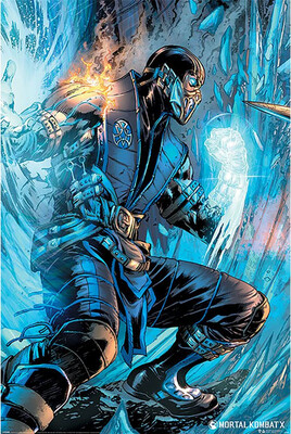 Mortal Kombat Sub-Zero 61×91,5cm PP34884