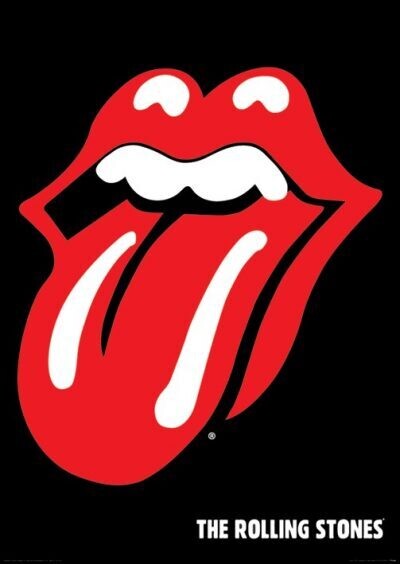 The Rolling Stones Tongue and Lips Logo 61×91,5cm PP0425