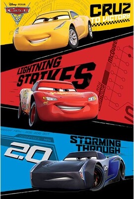 Cars 3 Trio 61×91,5cm PP34145