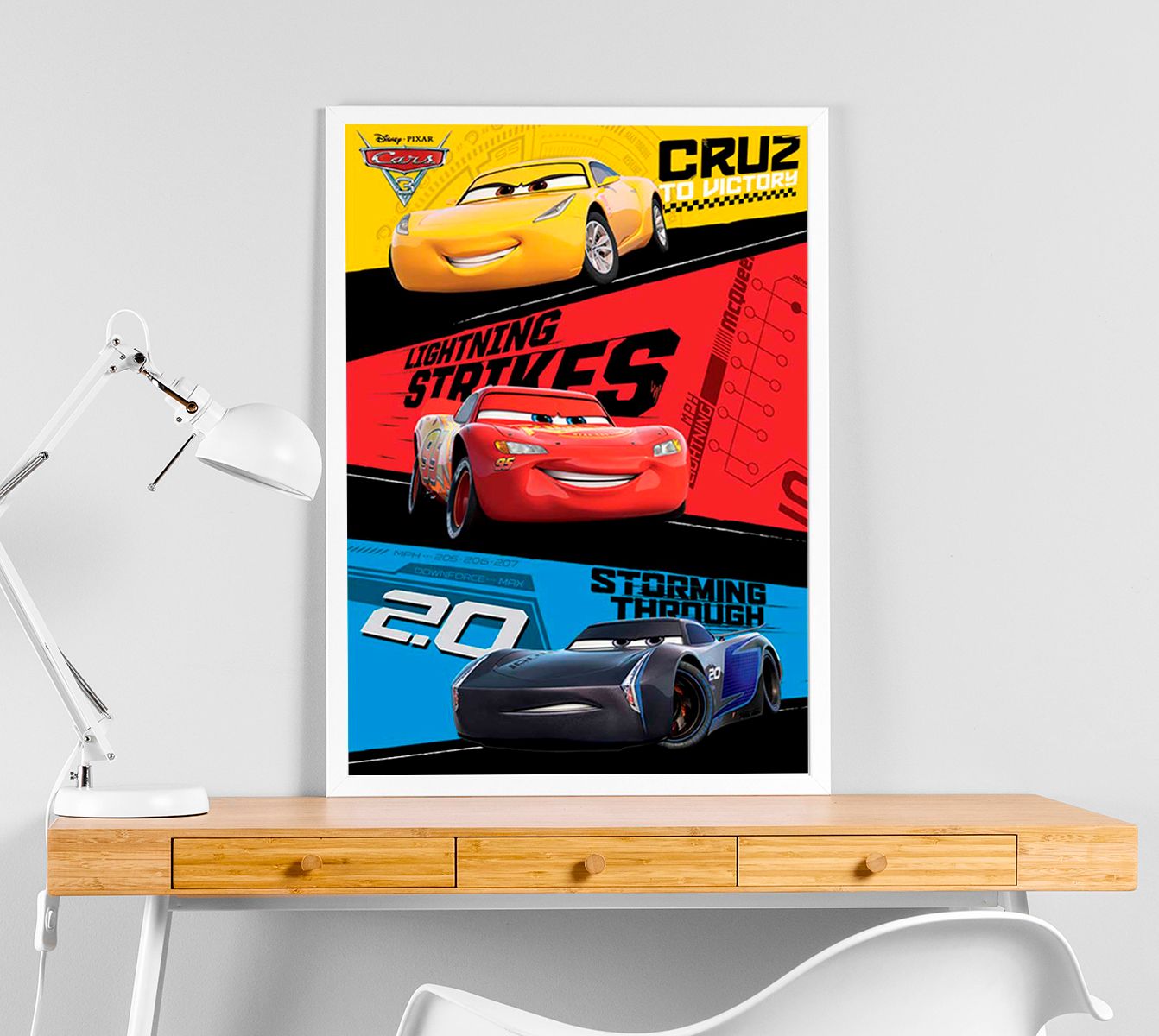 Cars 3 Trio 61×91,5cm PP34145