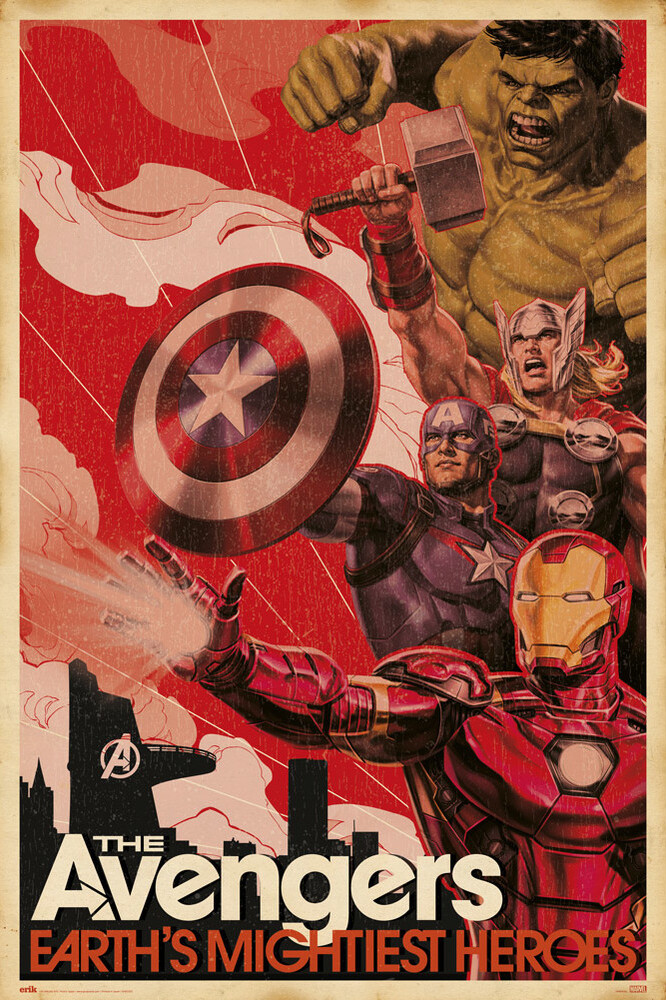 Marvel Avengers Earth’s Mightiest Heroes 61×91,5cm GPE5307