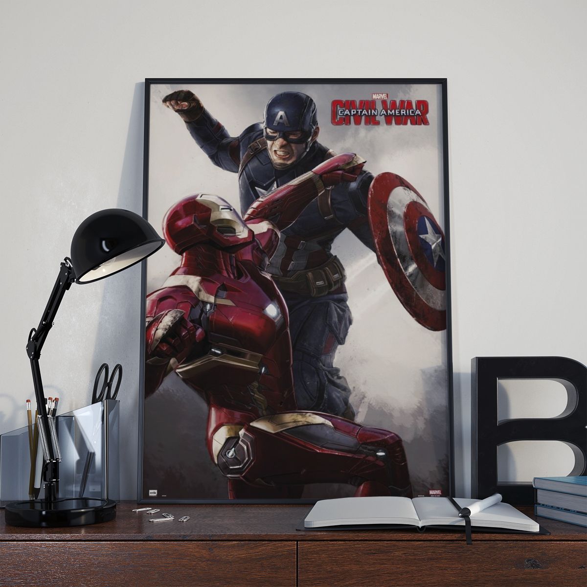 Marvel Captain America vs Iron Man 61×91,5cm GPE4985