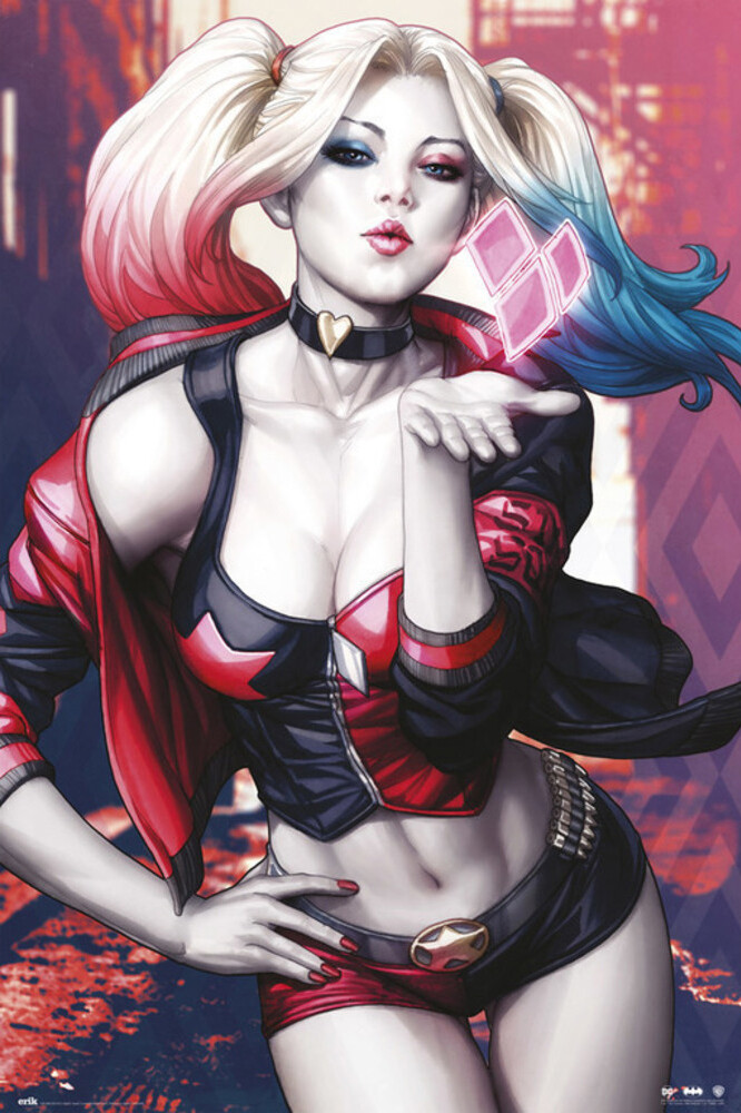 DC Comics Harley Quinn Kiss 61×91,5cm GPE5259