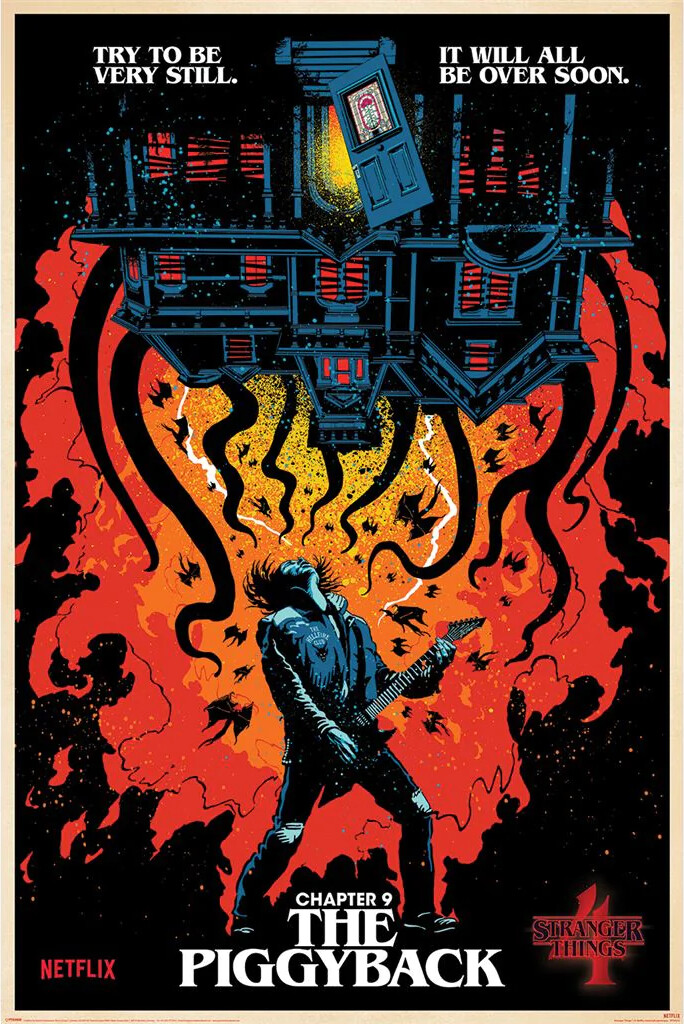 Stranger Things 4 Chapter 9 The Piggyback 61×91,5cm PP35213