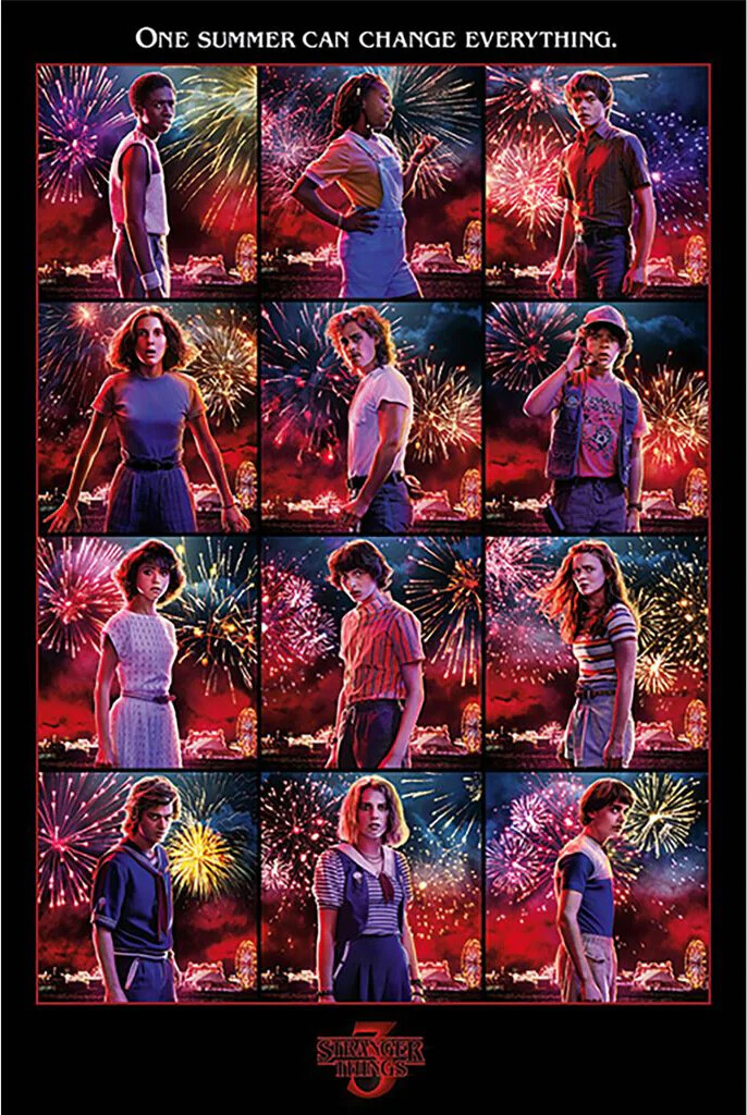 Stranger Things Character Montage 61×91,5cm PP34536