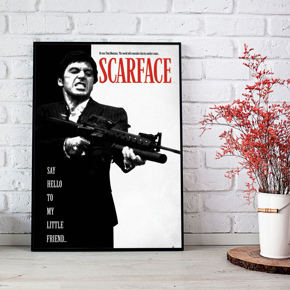 Scarface Say Hello to My Little Friend 61×91,5cm PP32598