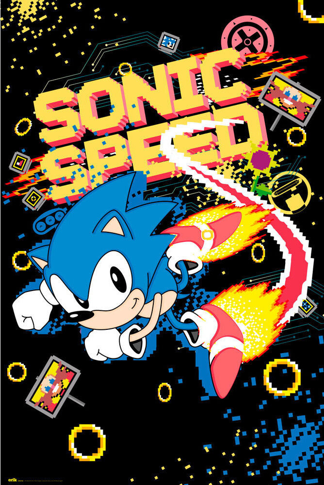 Sonic Speed 61×91,5cm GPE5489