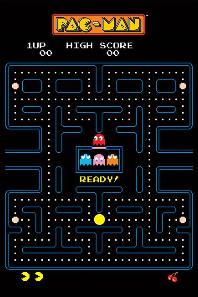 Pac-Man Maze 61×91,5cm PP34748