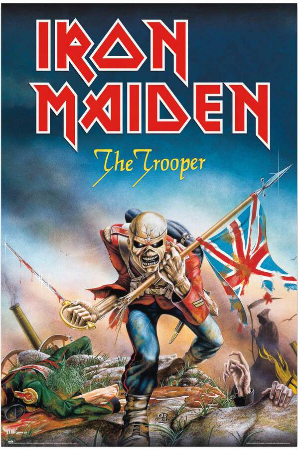 Iron Maiden The Trooper 61×91,5cm GPE5705