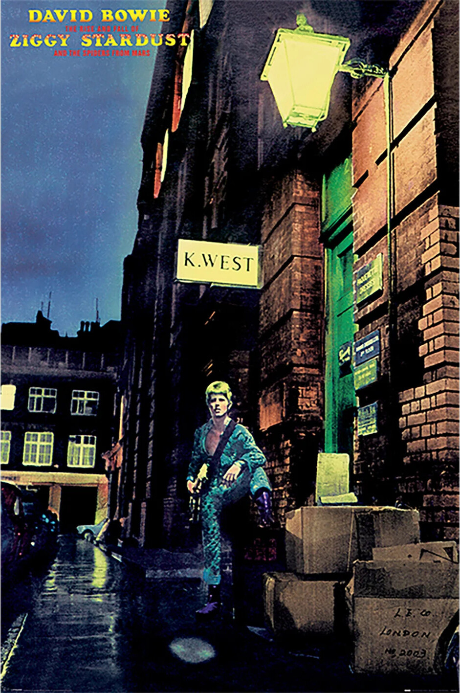 David Bowie Ziggy Stardust 61×91,5cm PP30750
