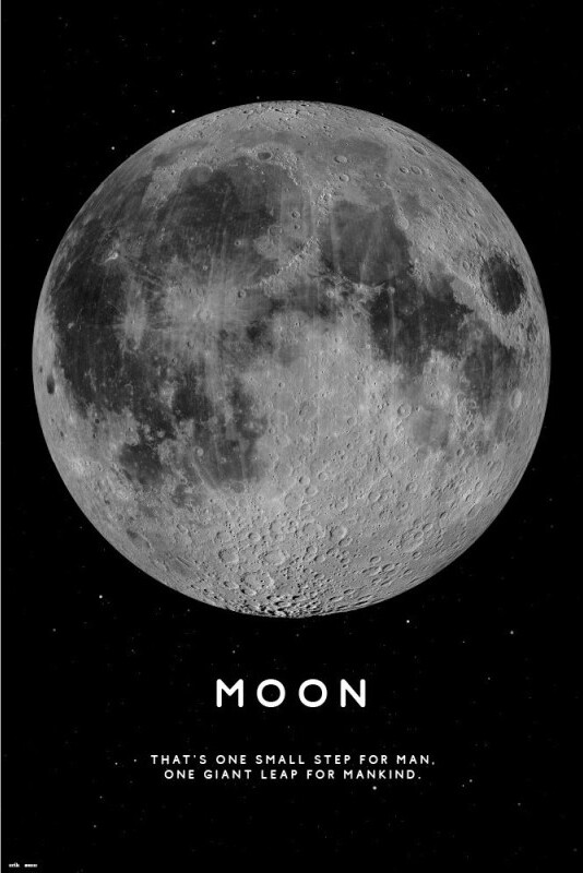 Moon 61×91,5cm GPE5333
