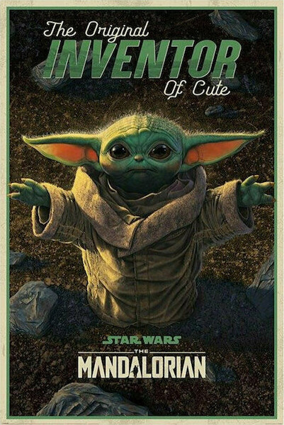 The Mandalorian The Original Inventor of Cute 61×91,5cm PP34805
