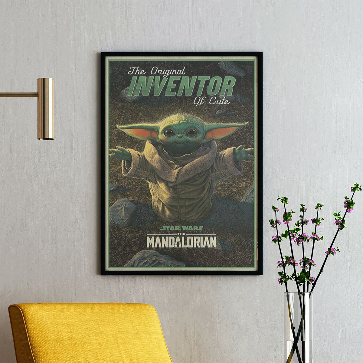 The Mandalorian The Original Inventor of Cute 61×91,5cm PP34805