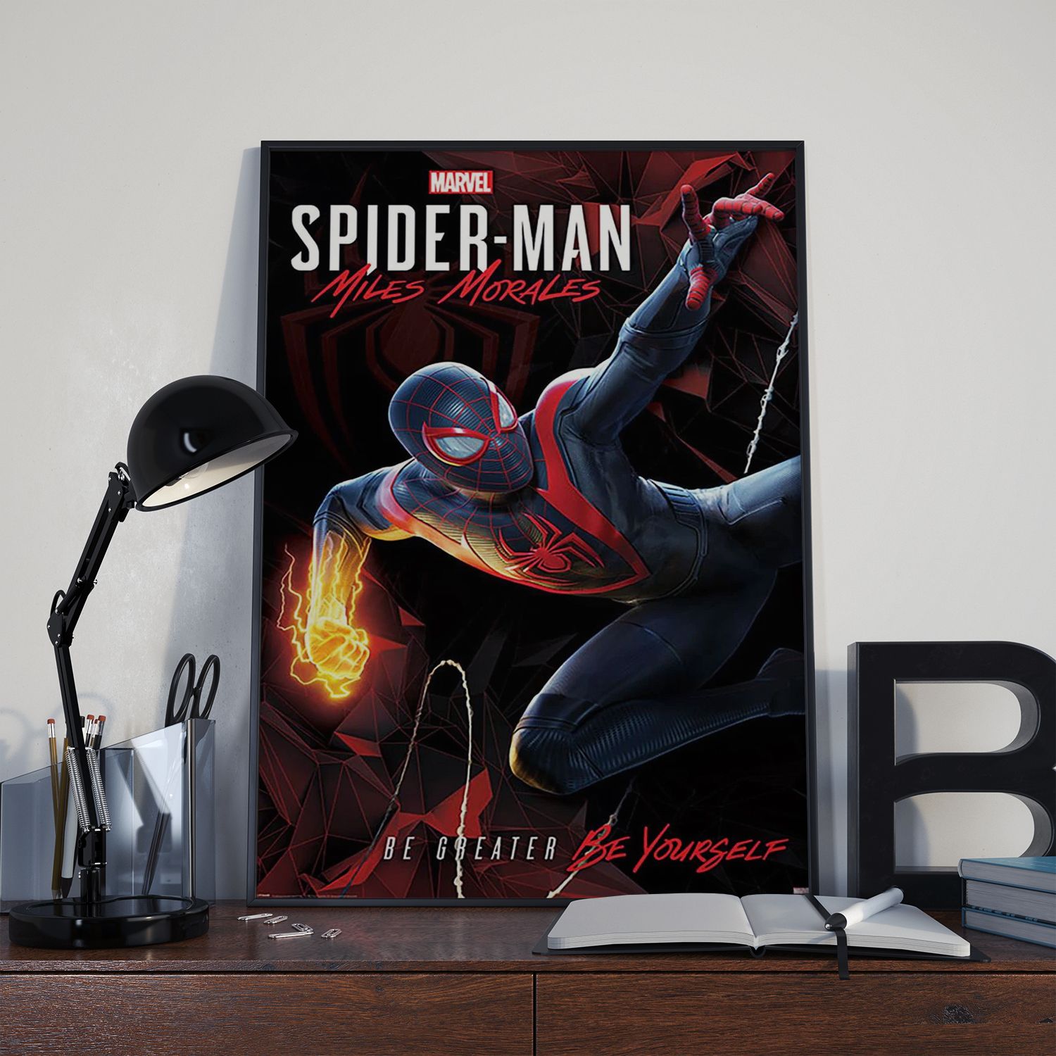 Spider-Man Miles Morales Cybernetic Swing 61×91,5cm PP34734