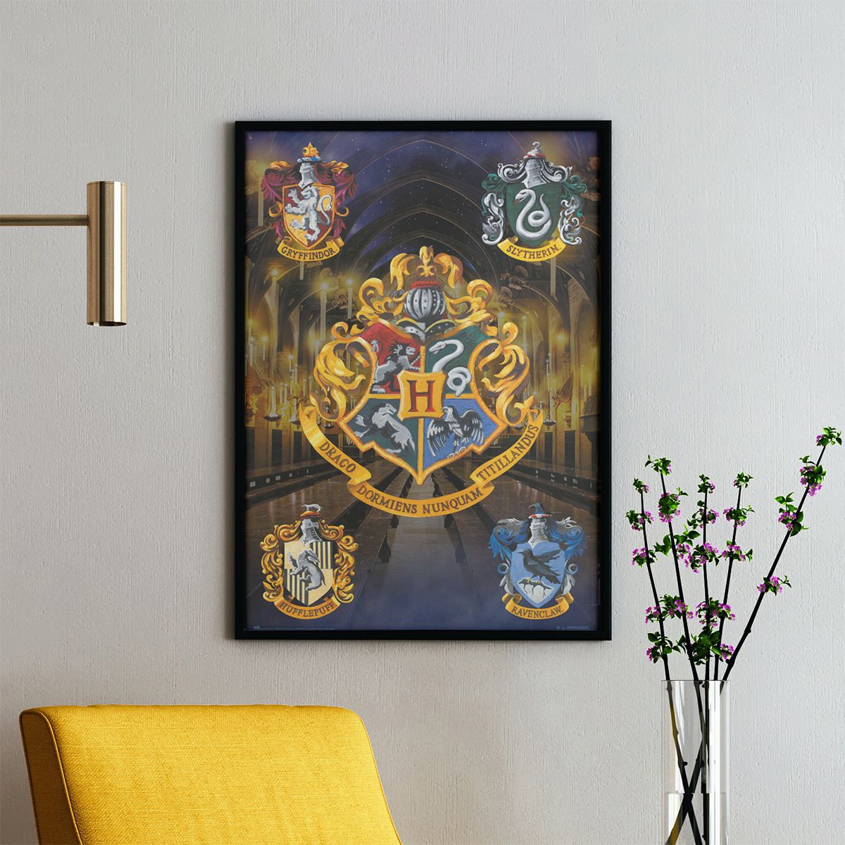 Harry Potter Hogwarts Shields 61×91,5cm GPE5650