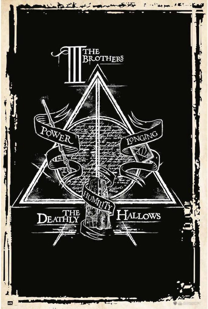 Harry Potter Deathly Hallows Symbol 61×91,5cm GPE5320