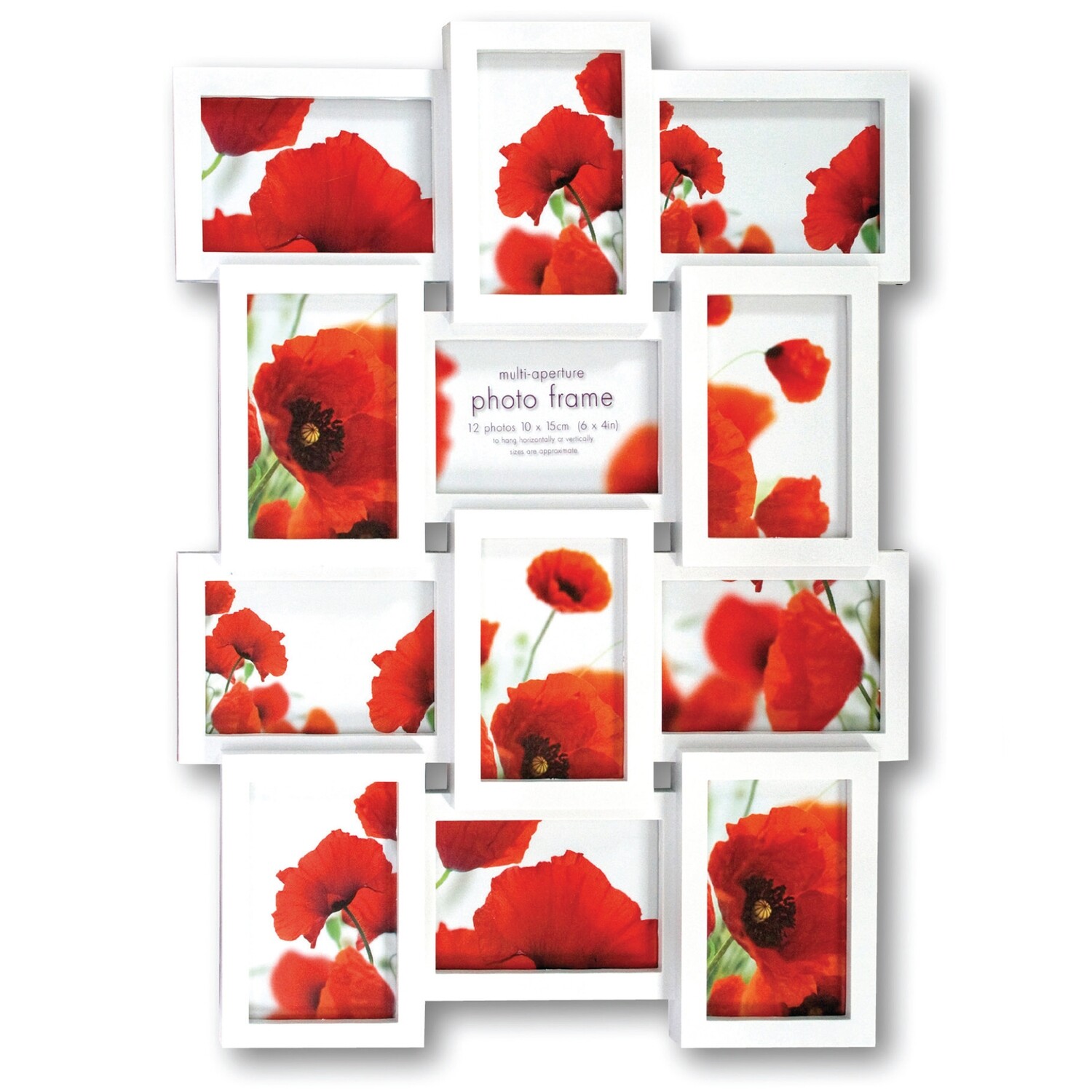 Πλαστική πολυκορνίζα Λευκή PI01917 (45x58cm) (12-10x15)