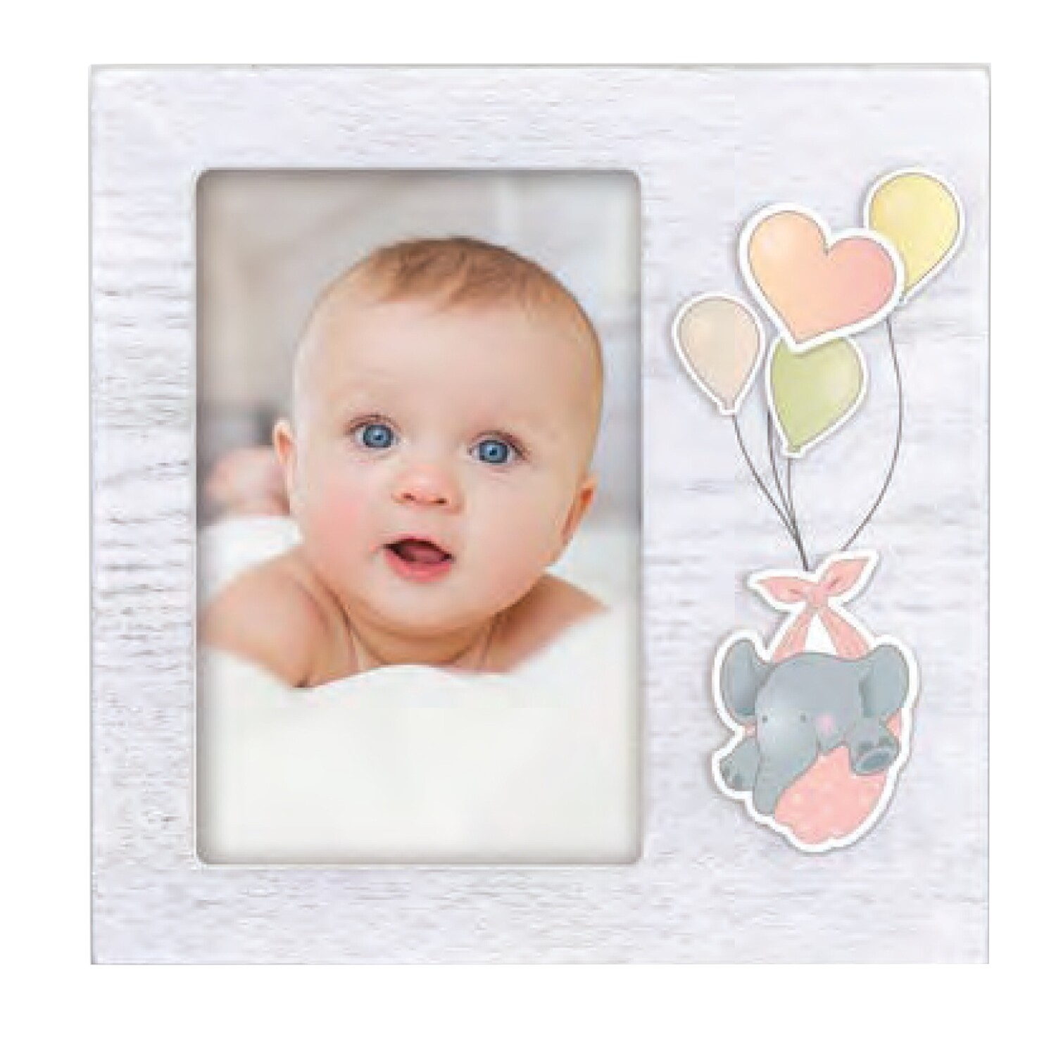 Ξύλινη Παιδική Κορνίζα TRUDY PINK 10x15 RR746P