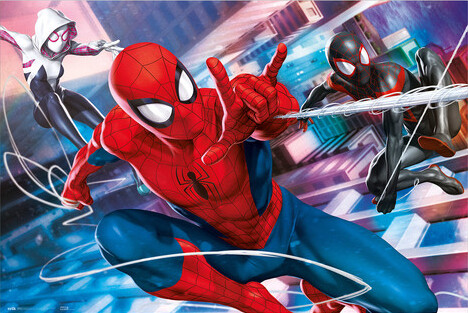 Marvel Spider-Man Peter, Miles &amp; Gwen 61×91,5cm GPE5643