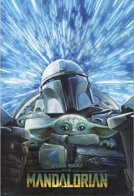 Star Wars The Mandalorian Hyperspace 61×91,5cm GPE5767 Star Wars The Mandalorian Hyperspace 61×91,5cm GPE5767