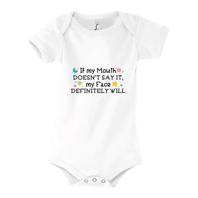 Κορμάκι "My Mouth, My Face" (επιλογή μεγέθους/χρώματος)