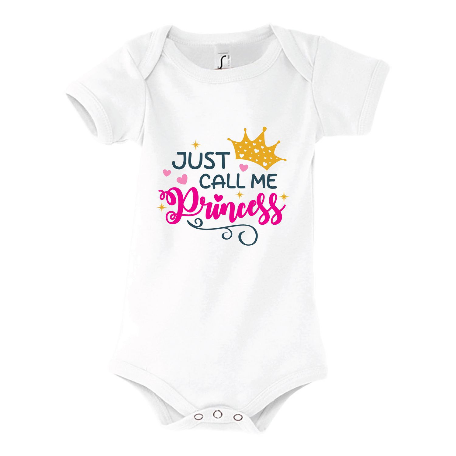 Κορμάκι "Call me Princess" (επιλογή μεγέθους/χρώματος)