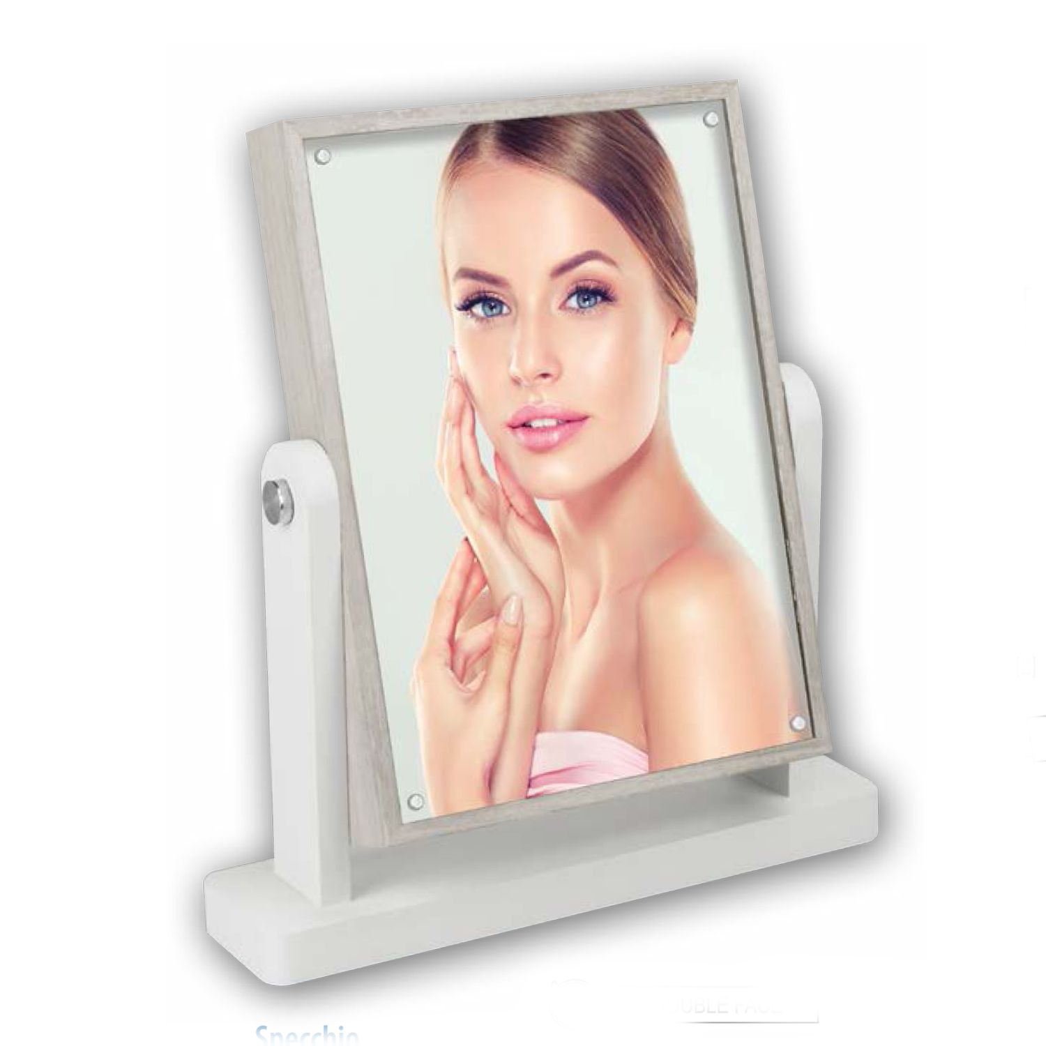 Ξύλινη Κορνίζα με Καθρέφτη BIJOU 15x20 SNW68