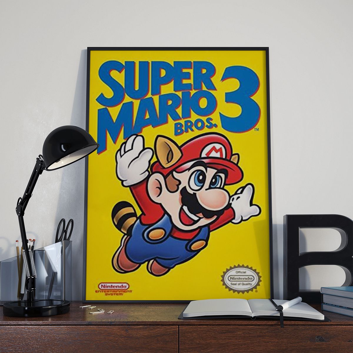Super Mario Bros. 3 NES Cover 61×91,5cm PP33381
