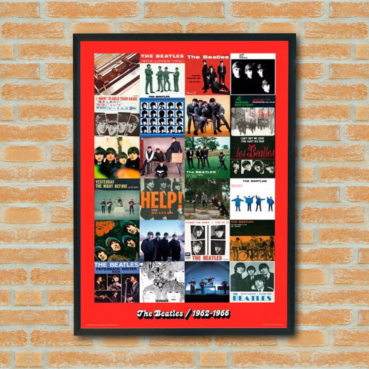 The Beatles Era 1962-1966 Red 61×91,5cm GPE5853