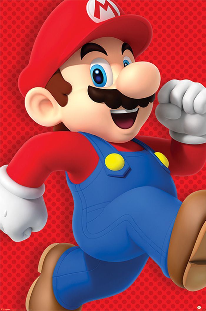 Super Mario Run 61×91,5cm PP34104