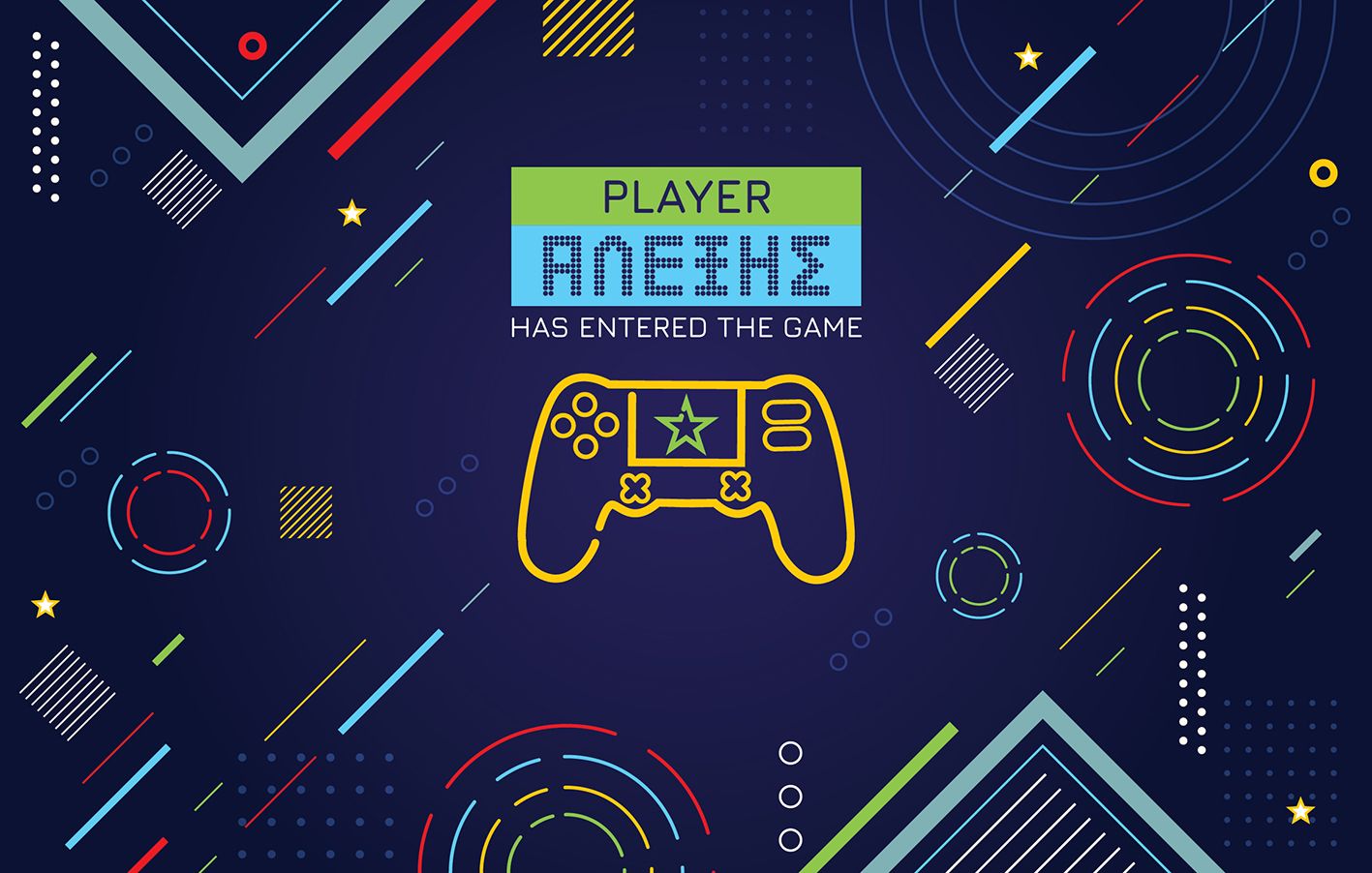 Παιδικό Παγούρι "Gaming" + Όνομα (με καλαμάκι)