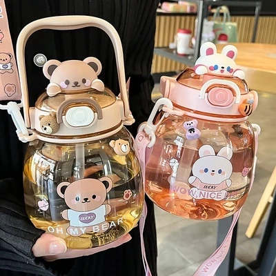 Portable Kawaii Bear Cup