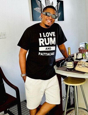 I Love Rum And Pattacake T Shirt 