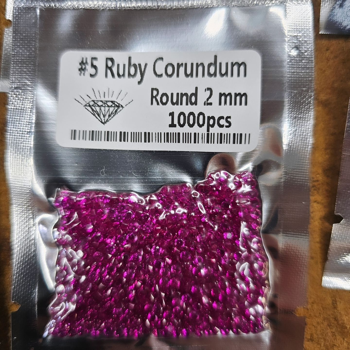 2mm gem cut rubies