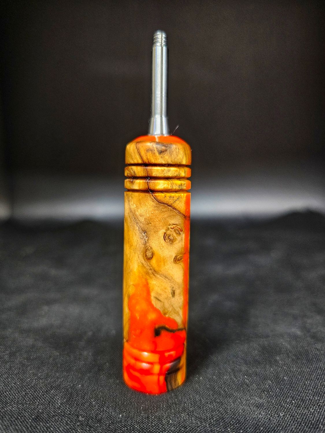 Box elder Burl w/resin
