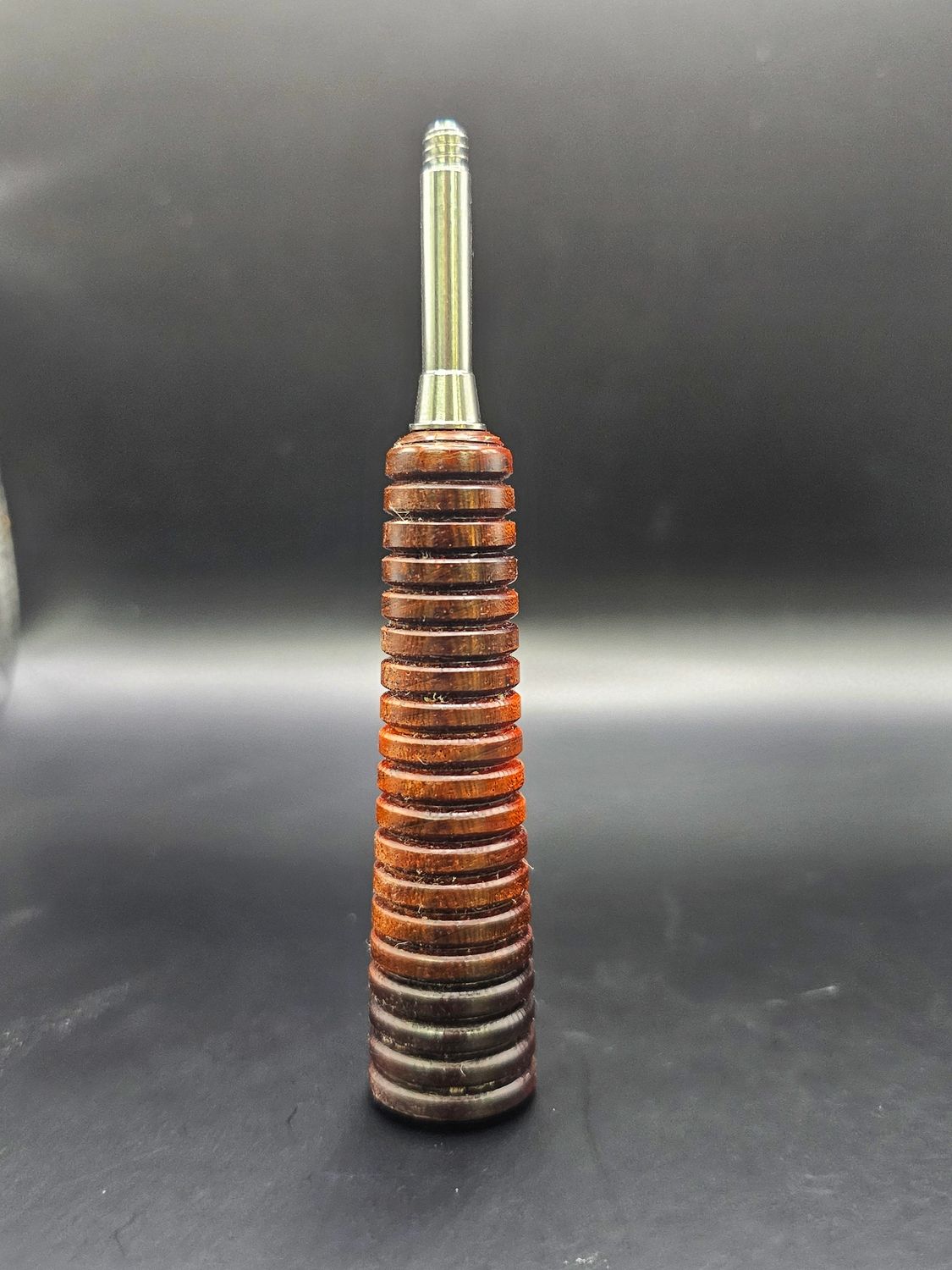 Crosscut cocobolo handle