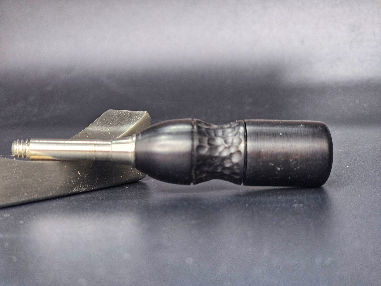 African Blackwood textured handle