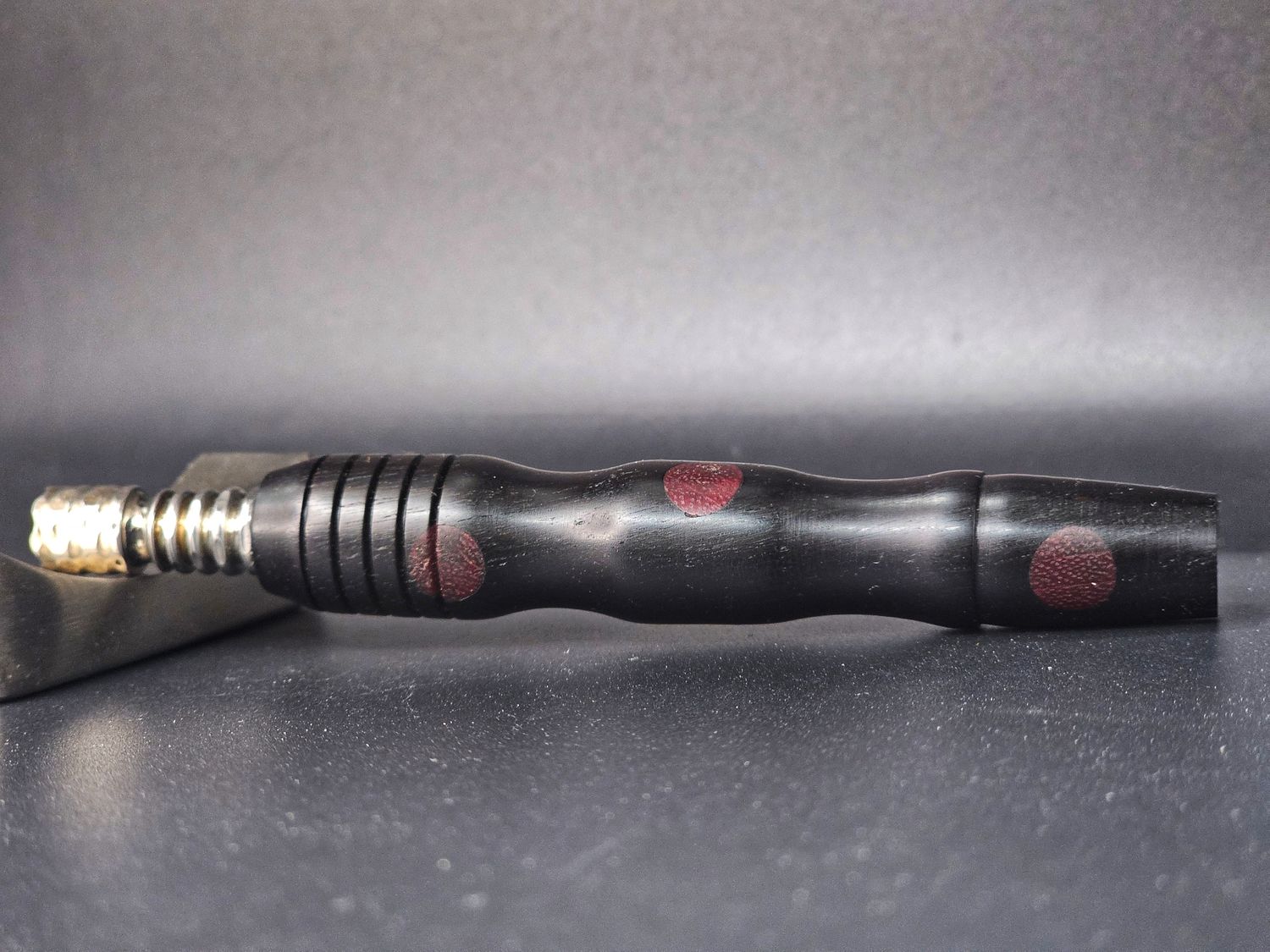 Blackwood/purple heart stem
