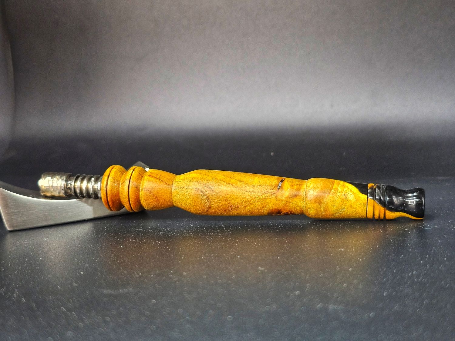 Hybrid maple/resin stem