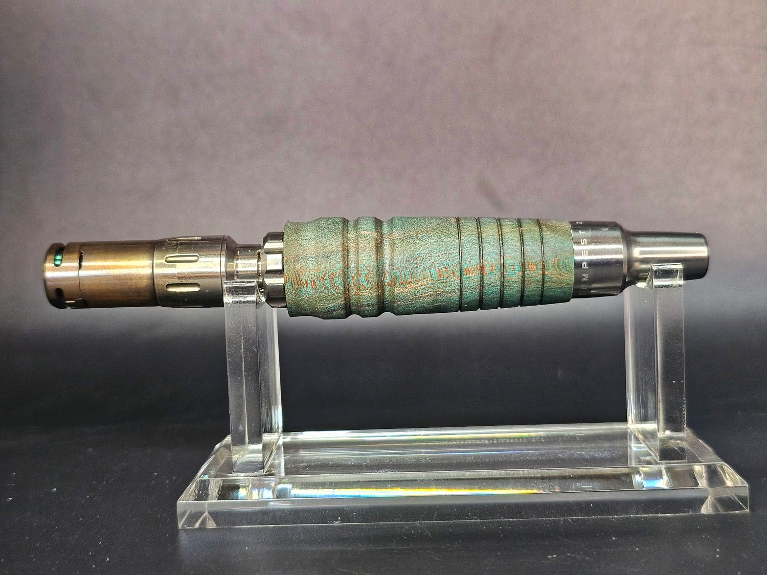 Green dyed/stabilized sleeve