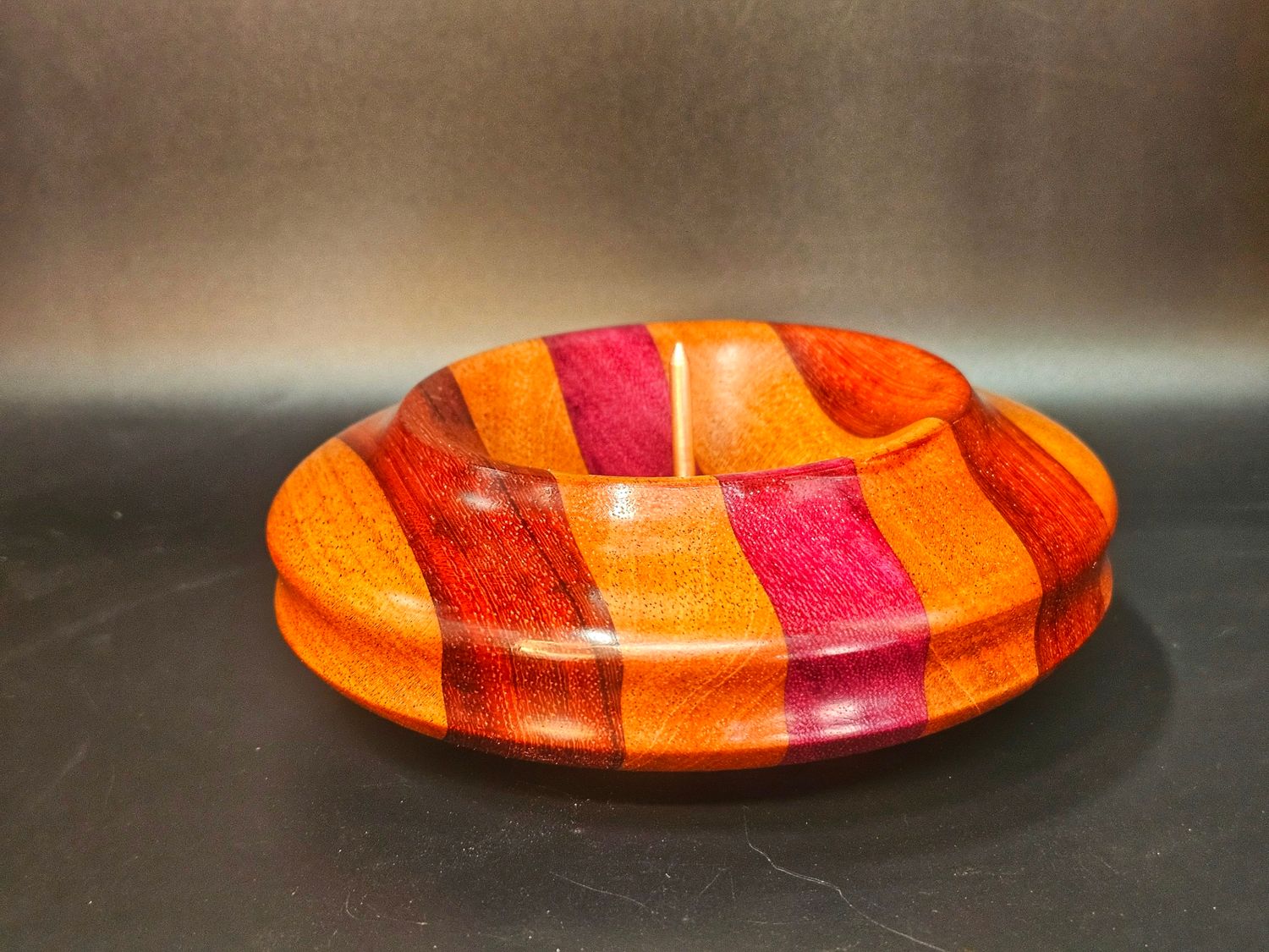 Padauk/purple heart/mahagony debowler