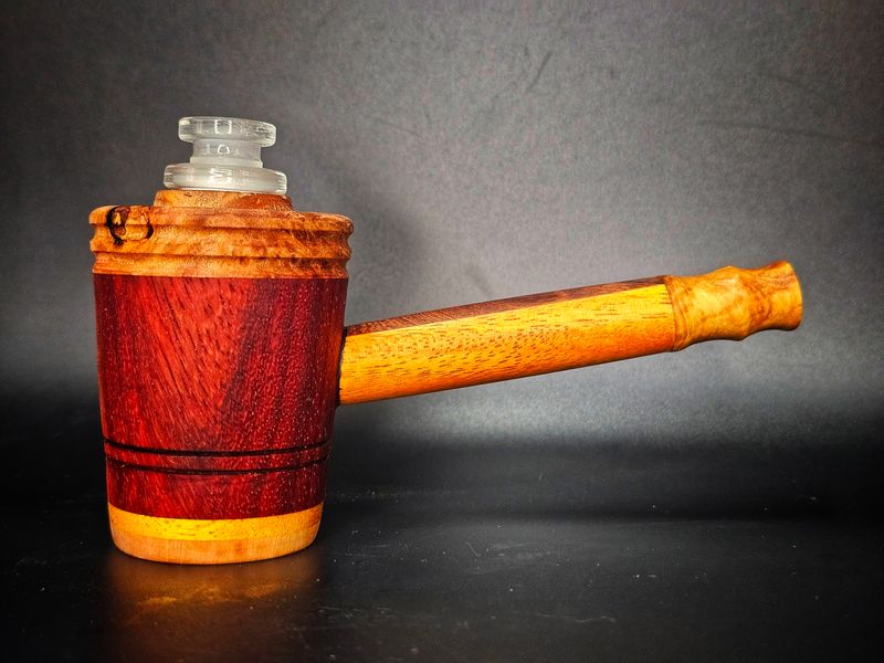 Custom wood pipes